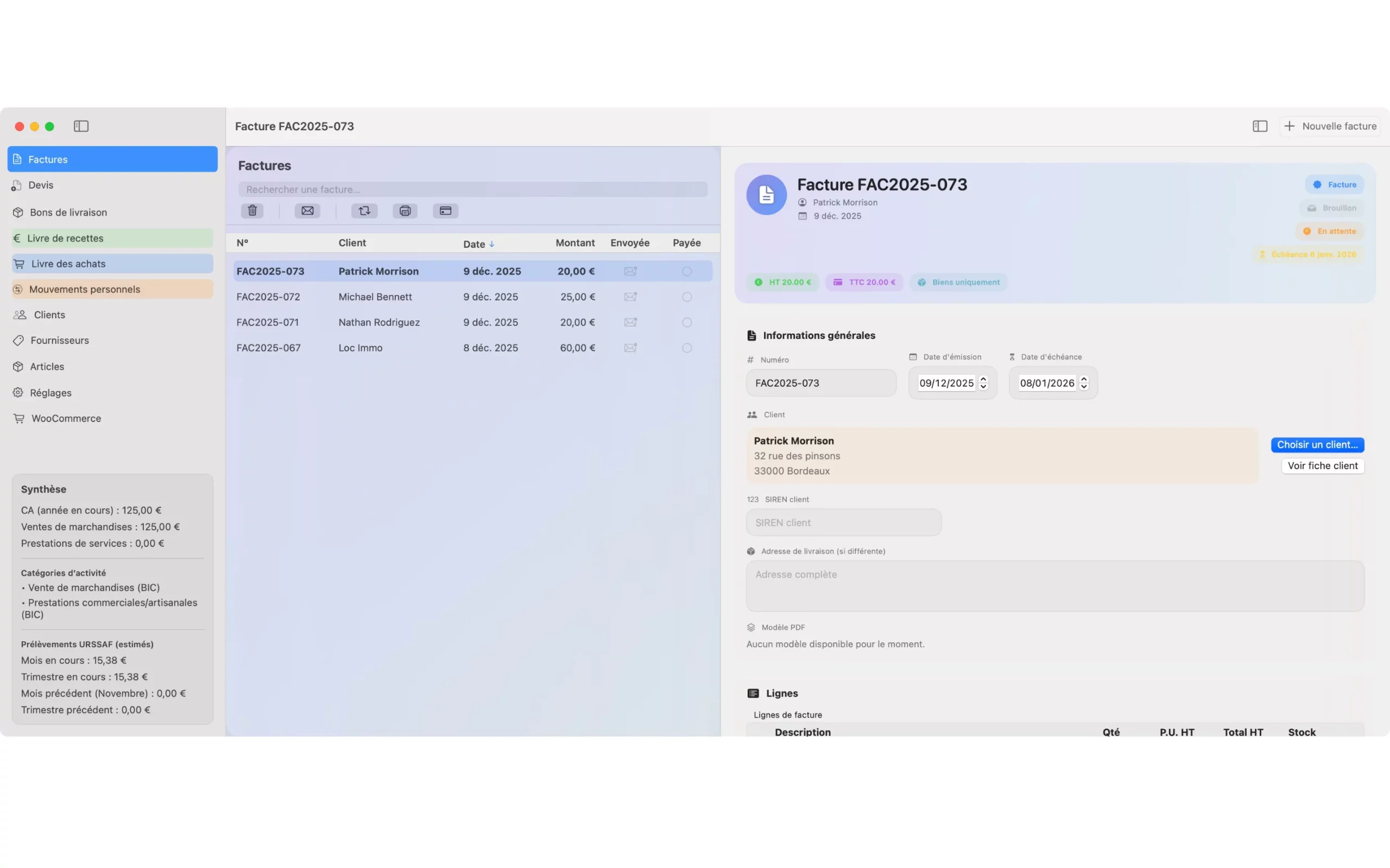 Micro-entreprise : le logiciel Mac pour tous les auto-entrepreneurs