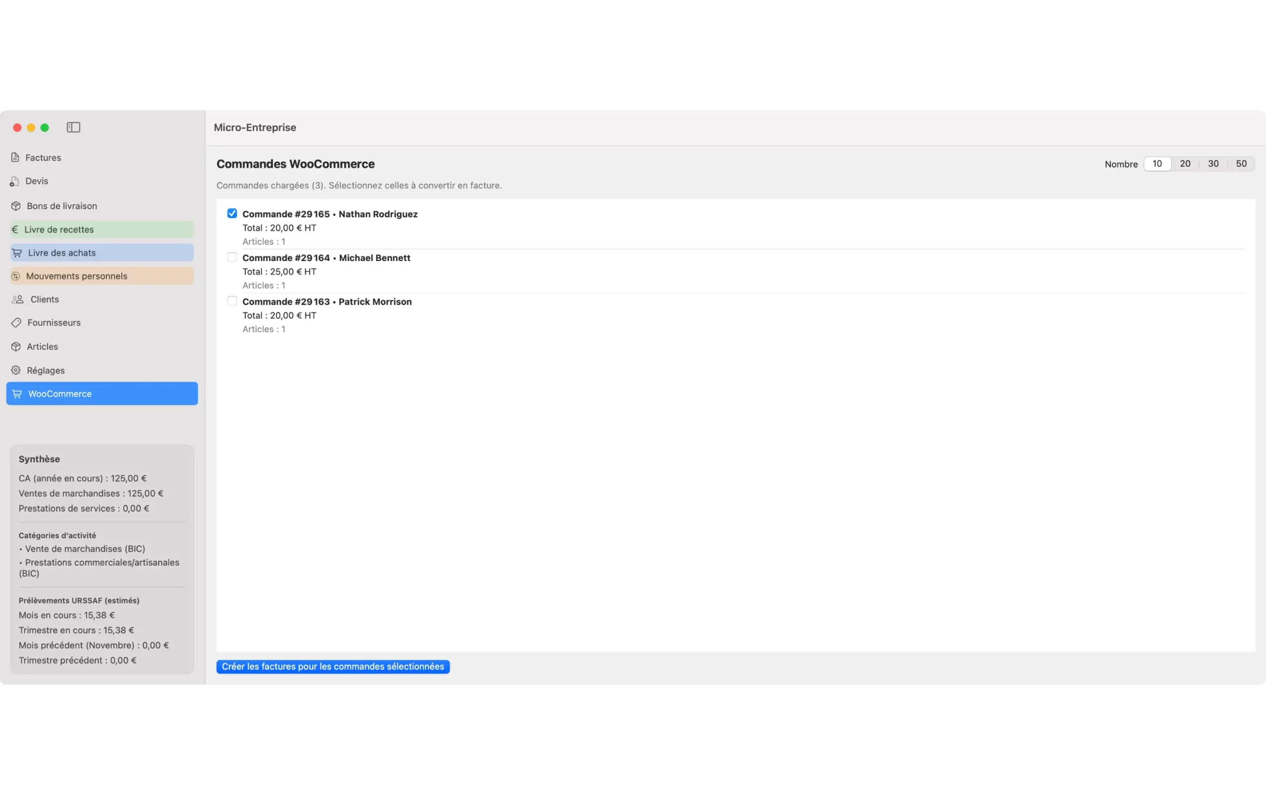 Micro-Entreprise : transformez vos commandes WooCommerce en Factures !