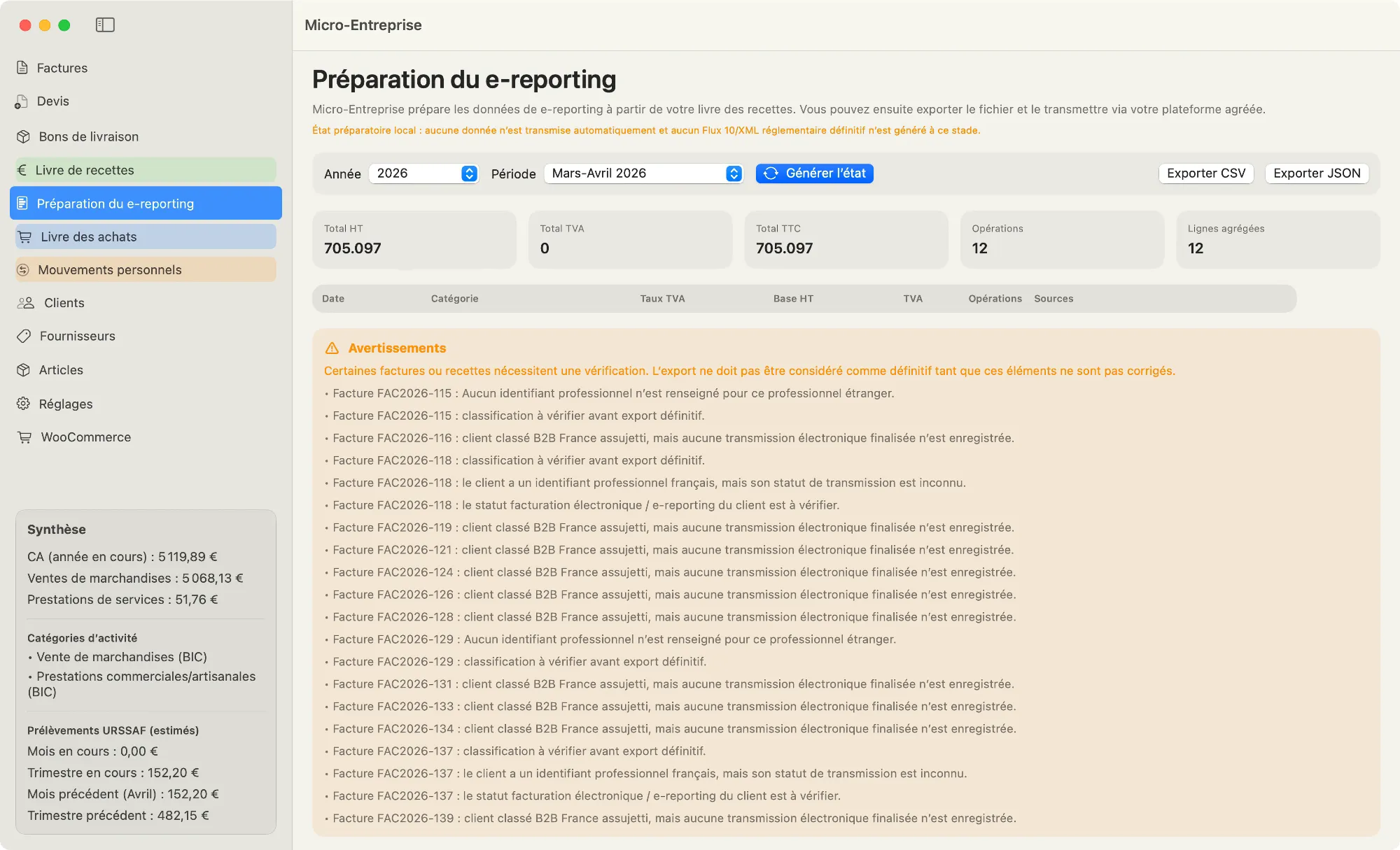 preparation-ereporting