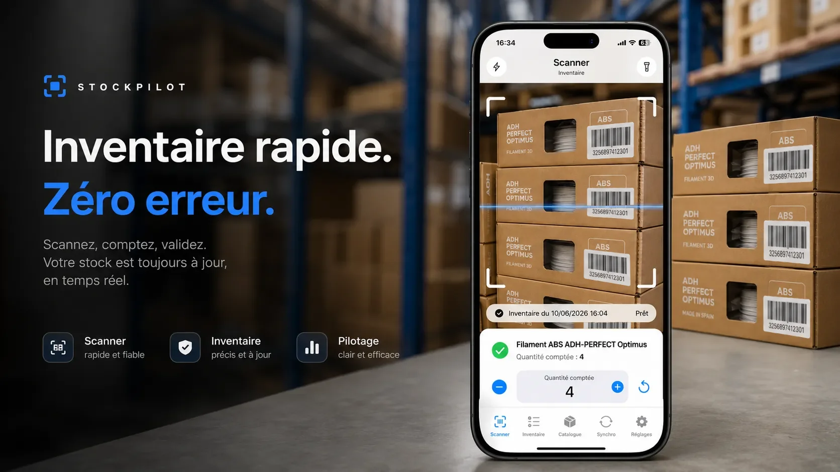 stockpilot inventaire