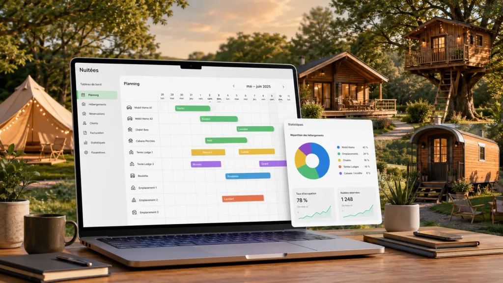 Nuitées : le logiciel de gestion d’hébergements qui préfère votre Mac au nuage